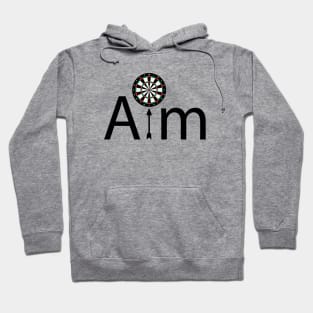 Aim aiming artistic design Hoodie